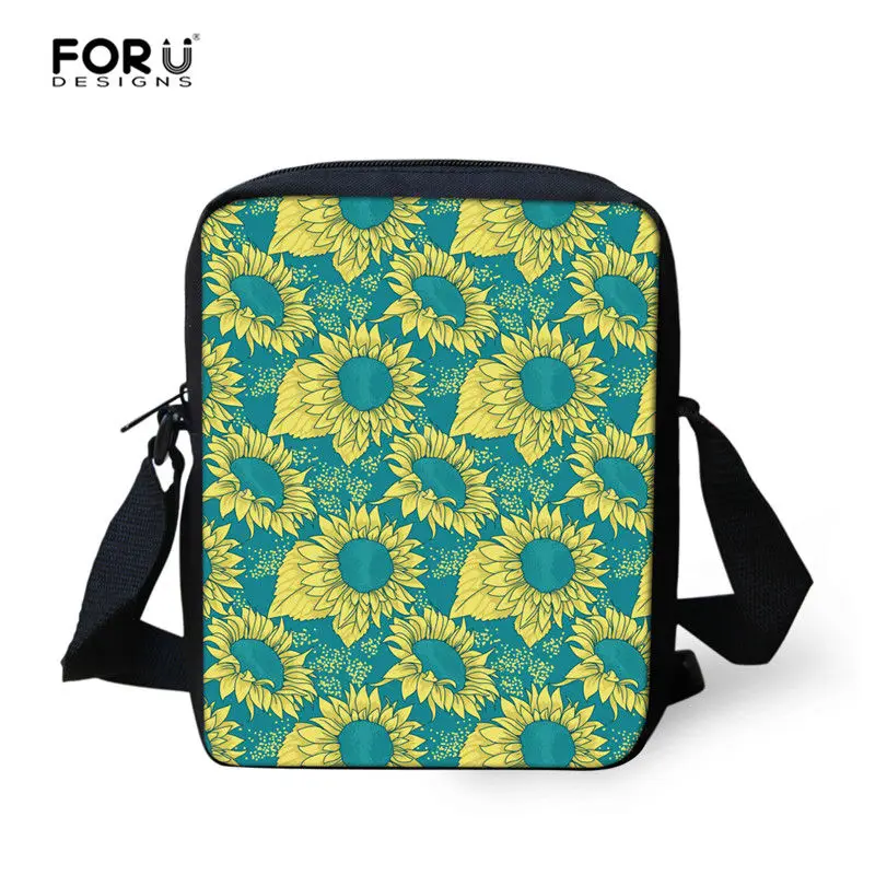L5264E FORUDESIGNS/Милые Подсолнухи, легкие рюкзаки для девочек, школьные сумки, Набор детских книжных сумок, детский школьный рюкзак, mochila escolar - Цвет: L5264E