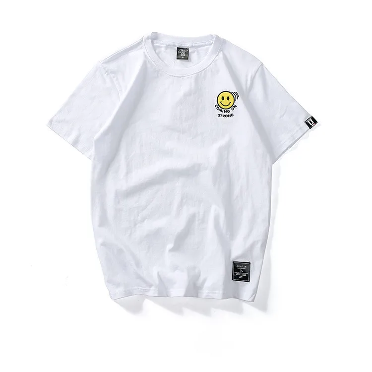 BOLUBAO New Printed Men's T-Shirt Summer Short Sleeve Tops Tees Hip Hop Casual Cotton Men T Shirts Fashion Street Clothing