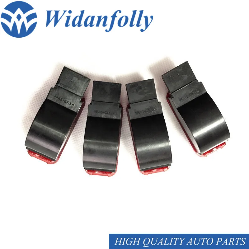 Widanfolly 4 шт. для A3 S3 A4 A5 A6 A7 A8 Q3 Q5 TT RS3 RS4 RS6 Octavia Y-eti Fabia красная Дверная панель