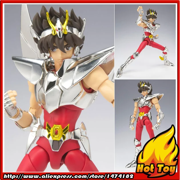 100% Оригинальный BANDAI Tamashii Наций Saint Cloth Myth EX Action Figure Pegasus Seiya (новая бронзовая ткань)