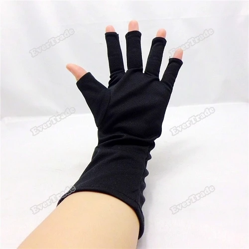 traderoom Special! UV case for PROTECTION Nail Art Gel Anti-ultraviolet Open-toed Gloves Exquisite! | Аксессуары для одежды