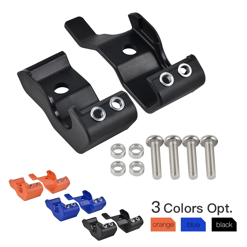 Нижняя вилка ноги Обуви гвардии протектор крышки радиатор для KTM DUKE 125 200 250 300 350 450