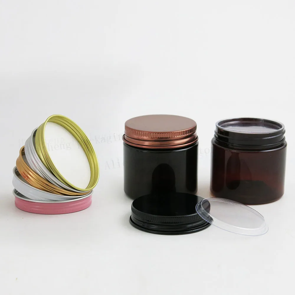 24 x Travell 60g Amber Pet Cream Cosmetic Containers Jar, 60cc 2oz Brown Make up Cream Bottles
24 x Travell 60g Amber Pet Cream Cosmetic Containers Jar, 60cc 2oz Brown Make up Cream Bottles