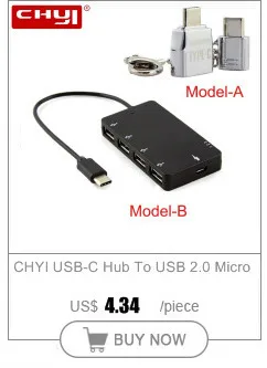 CHYI металлический type-C Мужской к USB 3,0 Женский конвертер USB C к USB 3,0 порт usb-концентратор, адаптер для Macbook Аксессуары
