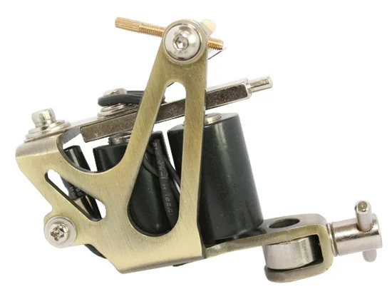 Professional Casting Iron Tattoo Machine 10 Wraps coil stainless steel Tattoos Body Art Gun Makeup Tool 1101109-1 | Красота и
