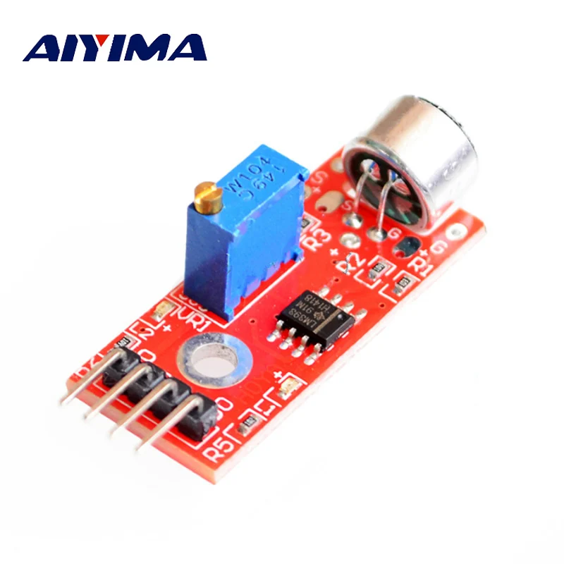 AIYIMA 1 шт. мини разъем 3 мм высокочувствительный микрофон модуль датчика