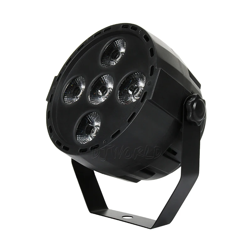 Мини светодиодный Par 5x10 Вт RGBW DMX512 сценическое освещение для DJ дискотеки для домашней вечеринки на день рождения танцевальный пол рождественские украшения клубов