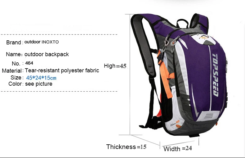 18L Bicycle Backpack for Men MTB Bike Outdoor Equipment Climbing Hiking Bags Breathable Cycling Riding Bicycle BIke Backpack