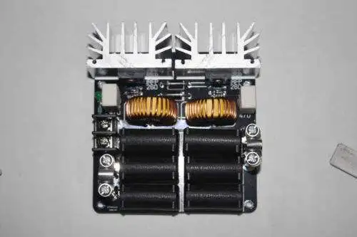 1000W ZVS низкое Напряжение индукционный нагрев Доска модуль/Tesla Voil питания+ катушка зажигания 12 v-48 V 24v 20A