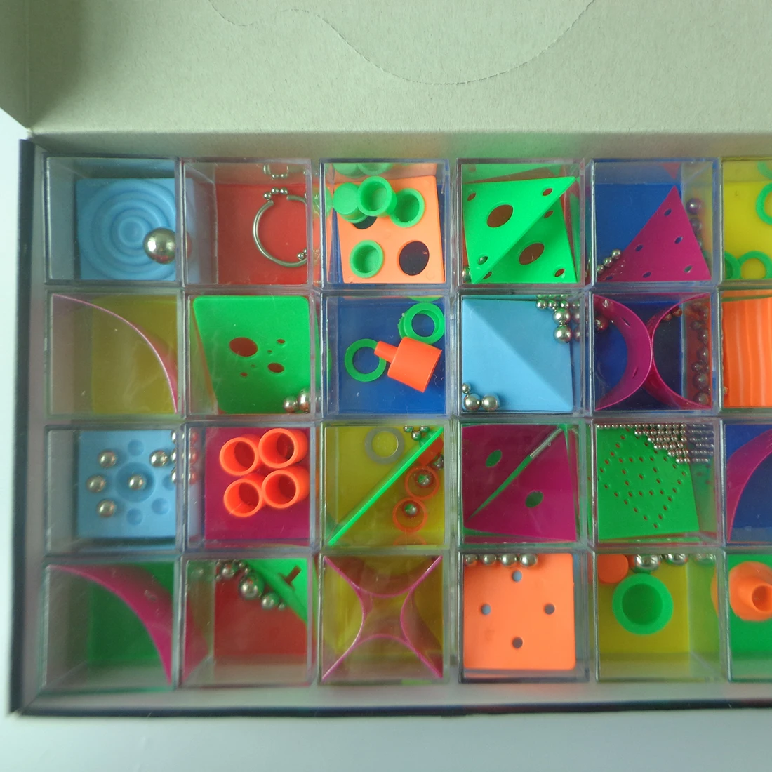 24 шт. мини лабиринт головоломка куб доска лабиринта ручная игра Развивающие