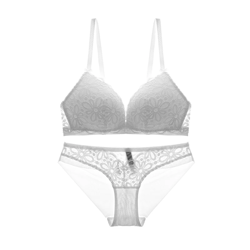 Новое поступление пикантные Кружево бюстгальтер Трусики для женщин Наборы ухода