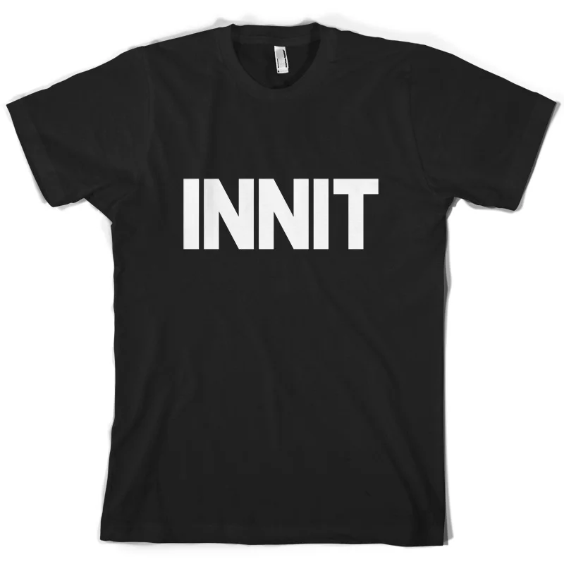 Innit-Мужская футболка-Slang-Street Free UK P &amp Футболка с принтом мужские футболки коротким