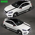 Автомобиль стикеры декоративные для тела для Mercedes benz AMG w204 w211 W210 CLK c180 e200 CLA GLK GLE GLA A180 A B C E class A45, 4 шт.