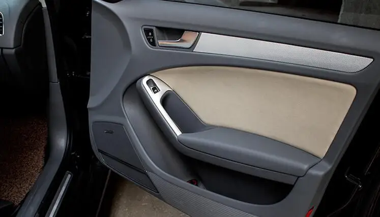 4x Нержавеющая сталь дверь подлокотник окно Лифт Панель Накладка для A5 2010-2016 A4 B8