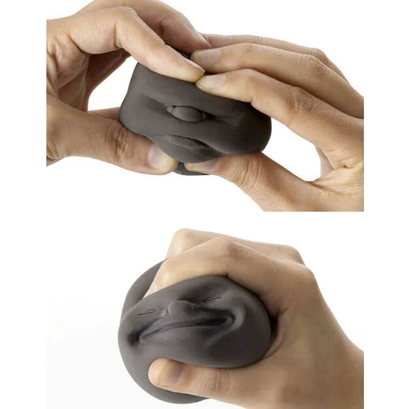 Новые веселые игрушки человека эмоция лицо Vent Ball Смола расслабиться новинка для