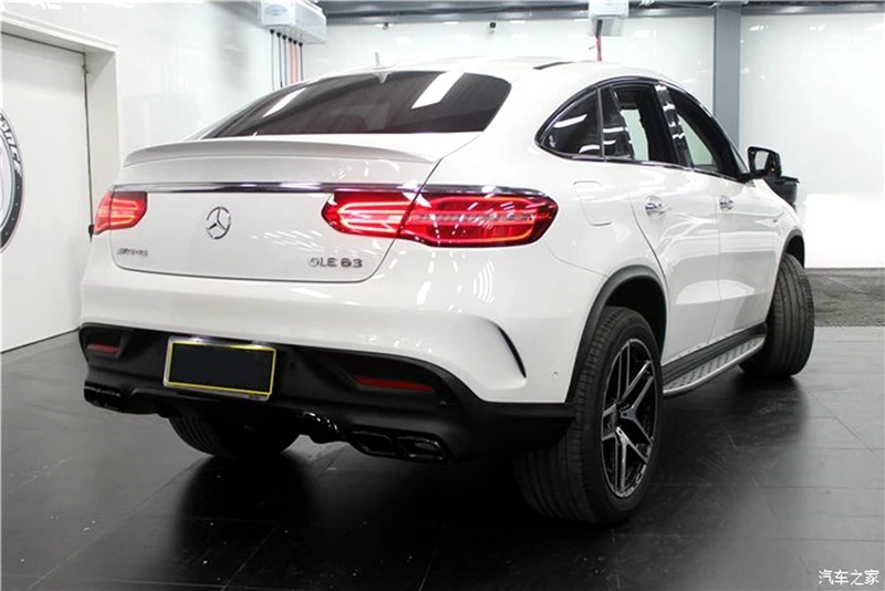 Для Mercedes-Benz GLE Coupe GLE320 GLE400 YC ABS Материал заднее крыло автомобиля спойлер GLE450 GLE500- Высокое качество Спойлер