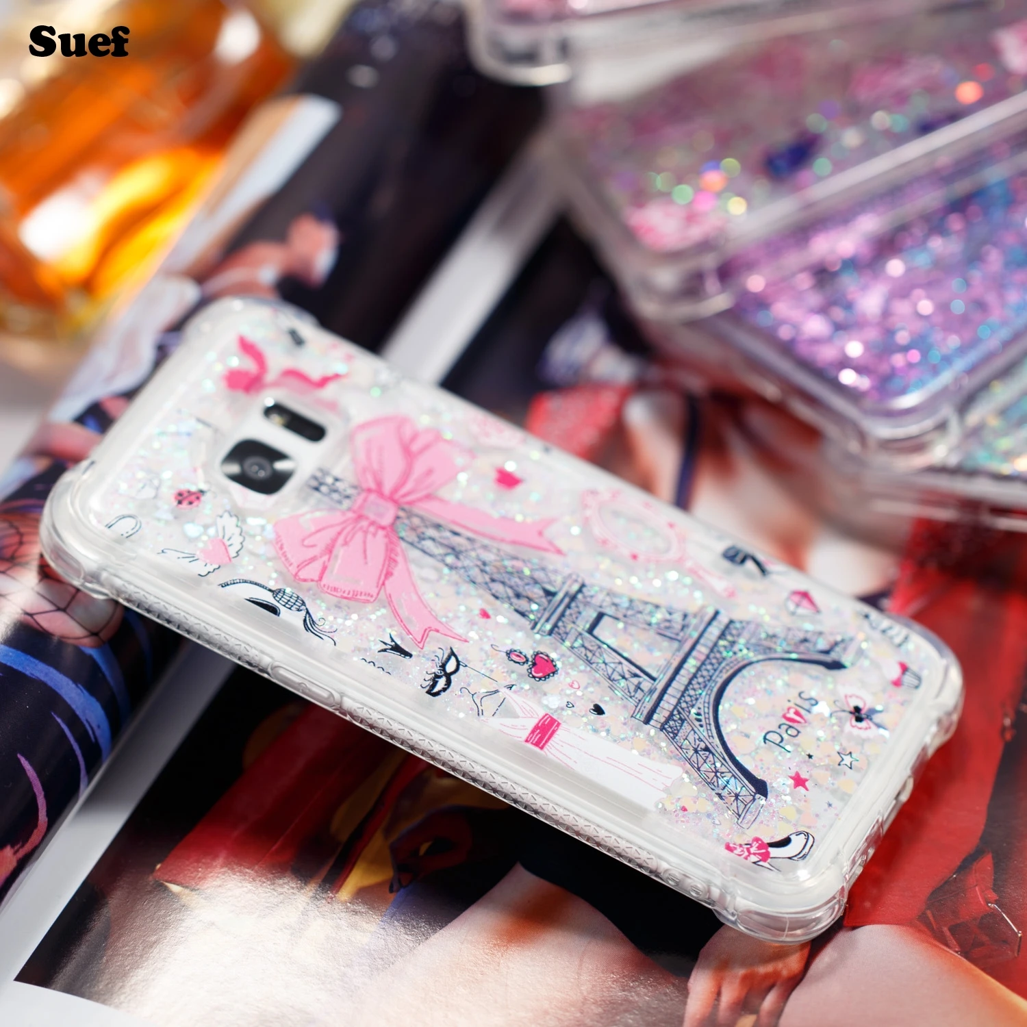 Dynamic Blinking Case For Samsung Galaxy S7 edge Cover S7edge Duos Coque Funda |