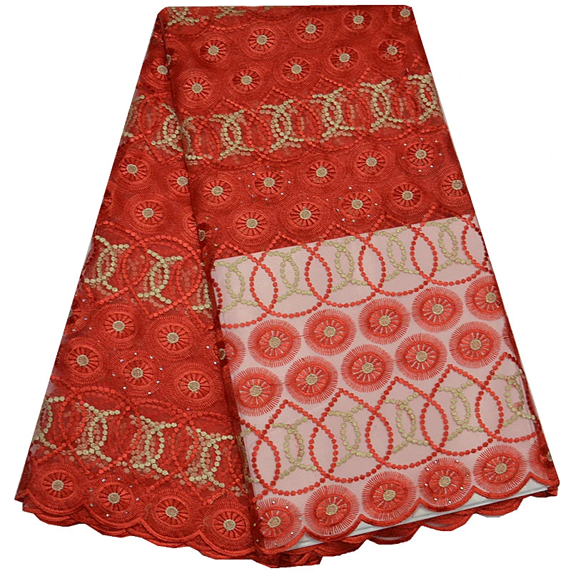 Новый Дизайн Африканского Кружевной Ткани 2017 Приятный Цвет Французский Тюль Для