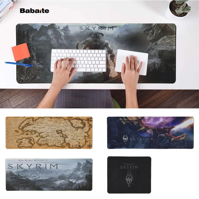 Игровой коврик для мыши Babaite высококачественный из натурального каучука с v