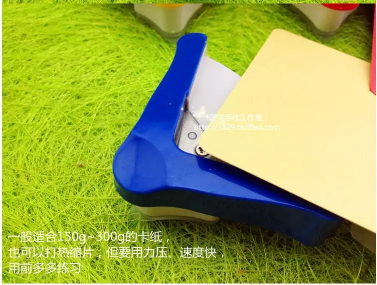 Тиснение DIY угловой бумажный резак для печати карт Scrapbook Shaper большое устройство для тиснения Дырокол дети ручной работы ремесло подарок