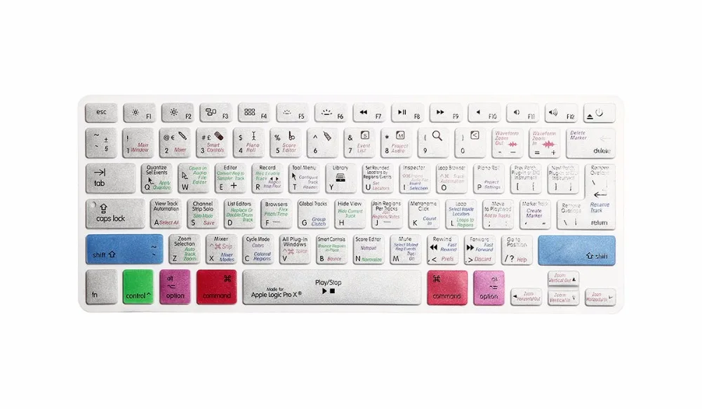 Чехол для экрана клавиатуры Iphone Imac Macbook Pro Air 13 15 Kc A1278 Logic X|Чехлы клавиатуры| |