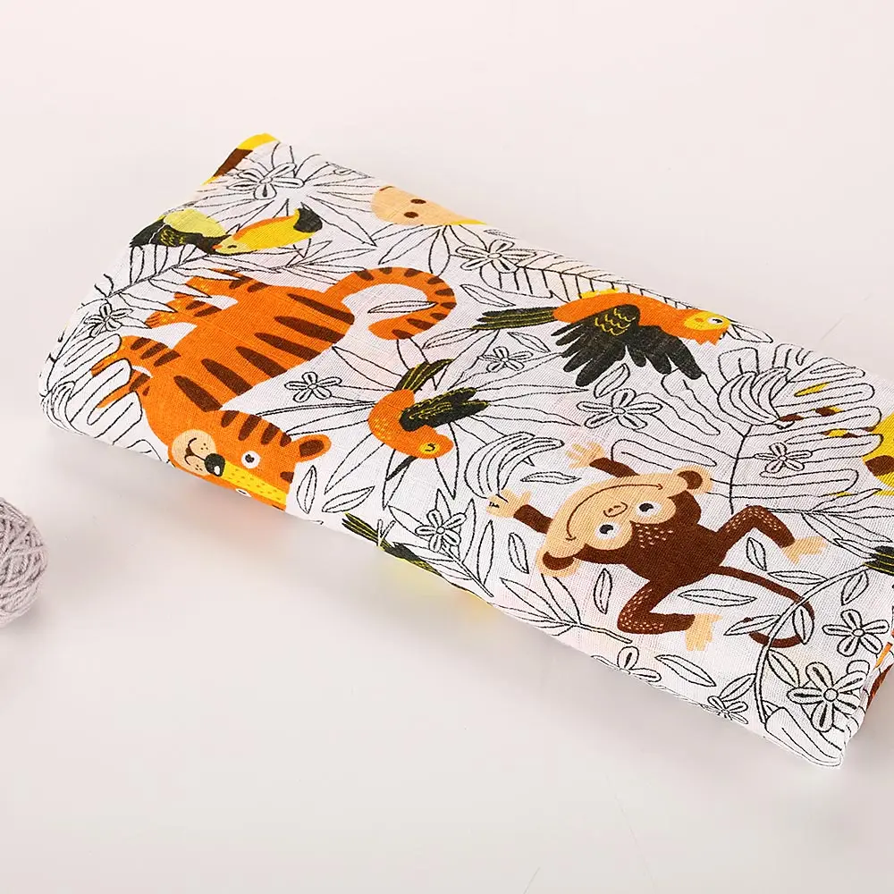 S66-muslin swaddle Elinfant муслиновое детское Пеленальное Одеяло для новорожденных, вискозное стрейчевое вязаное обертывание, гамак, пеленание, обивка, обёрточная бумага, банное полотенце - Цвет: S66-muslin swaddle