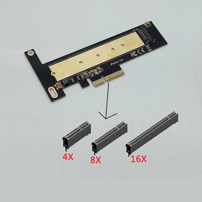 M2 SSD M.2 NVMe NGFF для PCIE X4 адаптер M ключ Интерфейс карты Поддержка PCI Express 3 0x4 2230 2242 2260 2280
