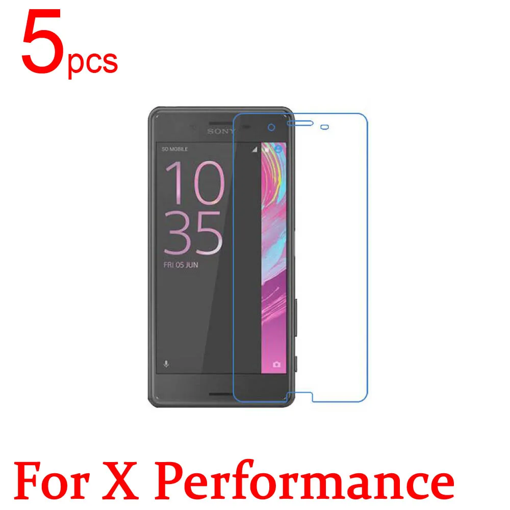 5 шт. Ультрапрозрачная матовая нано защитная пленка для экрана Sony Xperia X Performance F8132