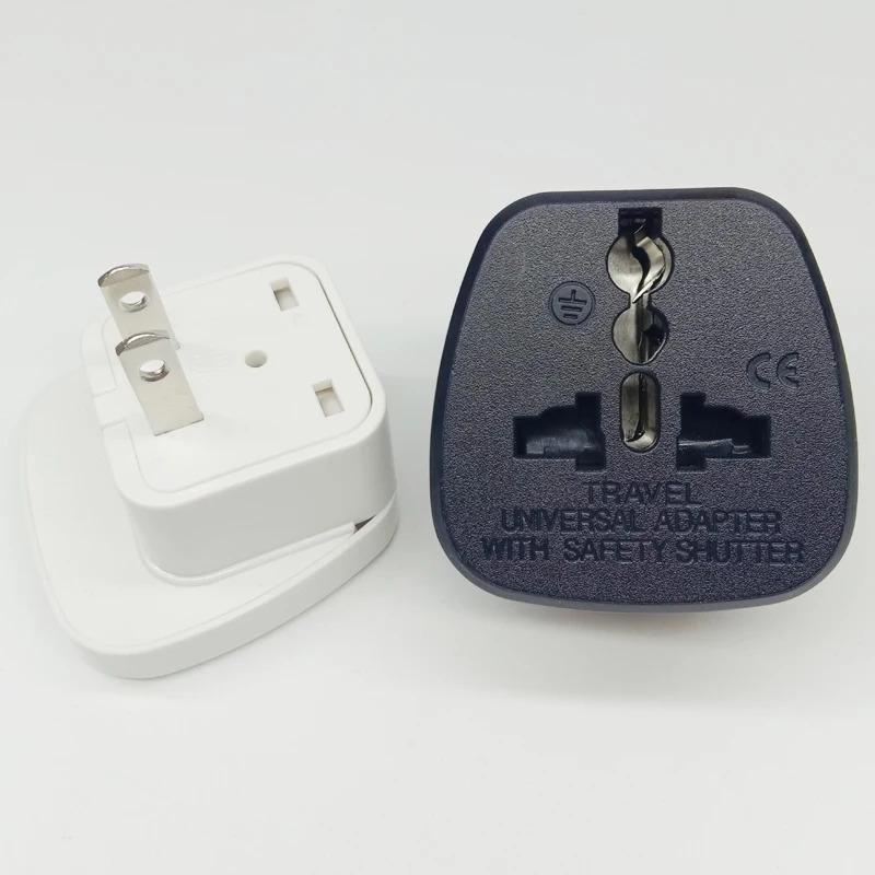 1 шт. EU AU To US plug Adapter Australia european America Universal AC Travel Power Converter Outle 2PIN|Адаптеры для розеток| |