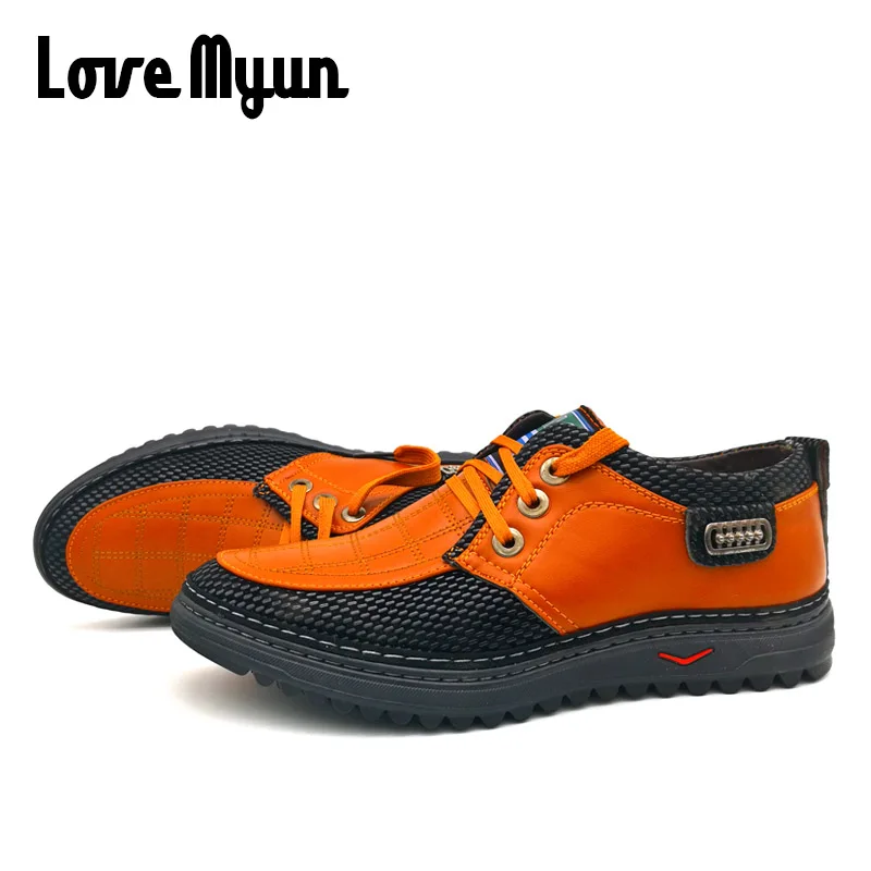 2018 распродажа Сниженная цена брендовая весенняя обувь модная мужская кожаная