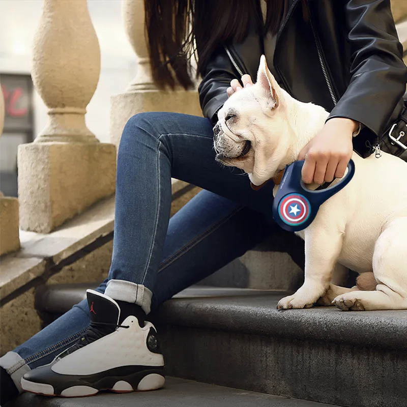 PETKIT светодиод для домашних собак выдвижной ошейник светильник поводок жгут с замком и механизмом выпуска прогулочный поводок светящиеся аксессуары для кошки, собаки