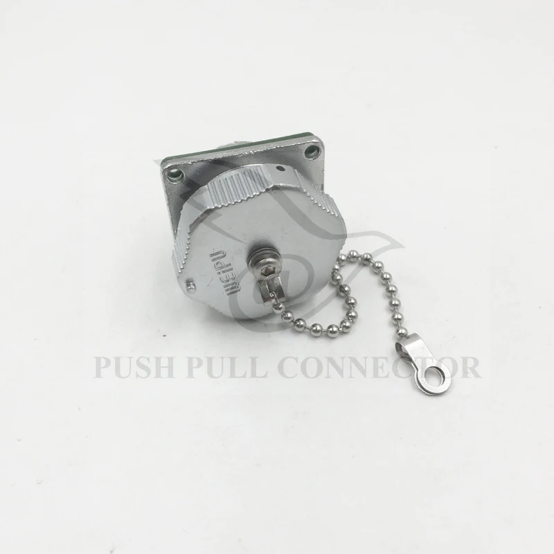 Оригинальные разъем WEIPU WY28 2 3 4 7 10 12 16 17 20 24 26 Pin IP67 Z гнездовой Квадратный фланец|4 pin