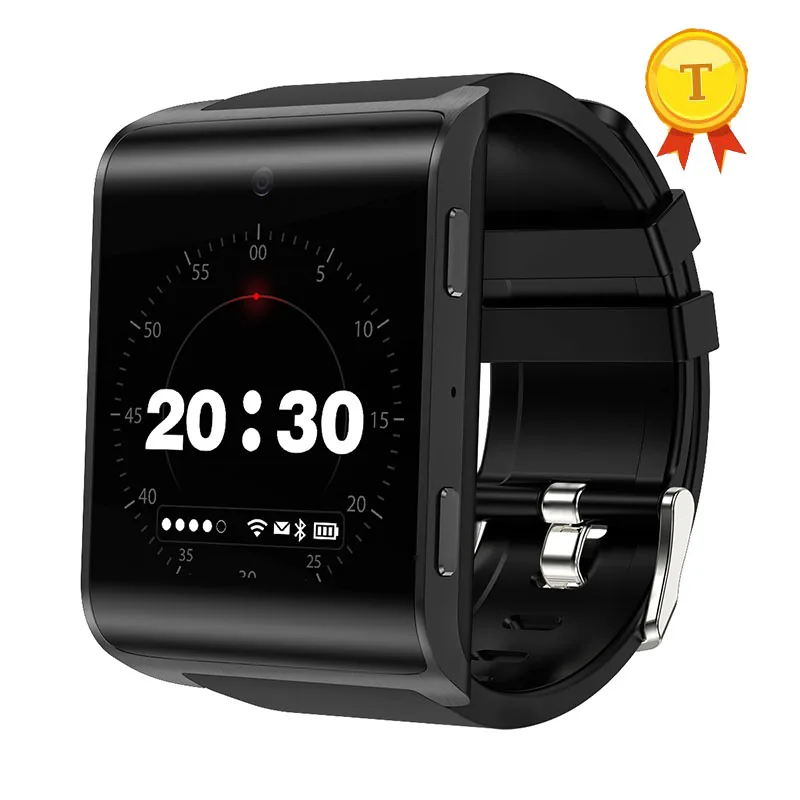 Черный Wifi gps несколько dails Smartwatch наручные часы 4G Lte умные часы с камерой шагомер пульсометр для Android IOS телефонов - Цвет: Черный