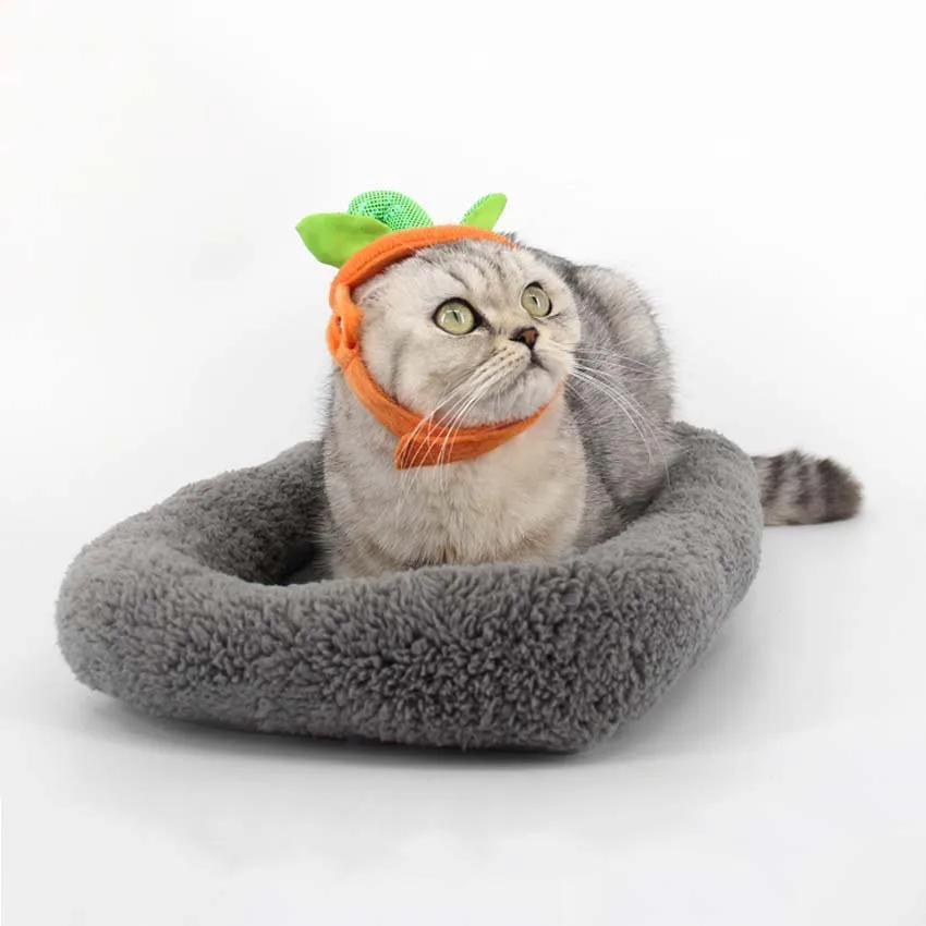 Новые шапки для кошек собак на день рождения шапка Хэллоуин тыква кошки котенок