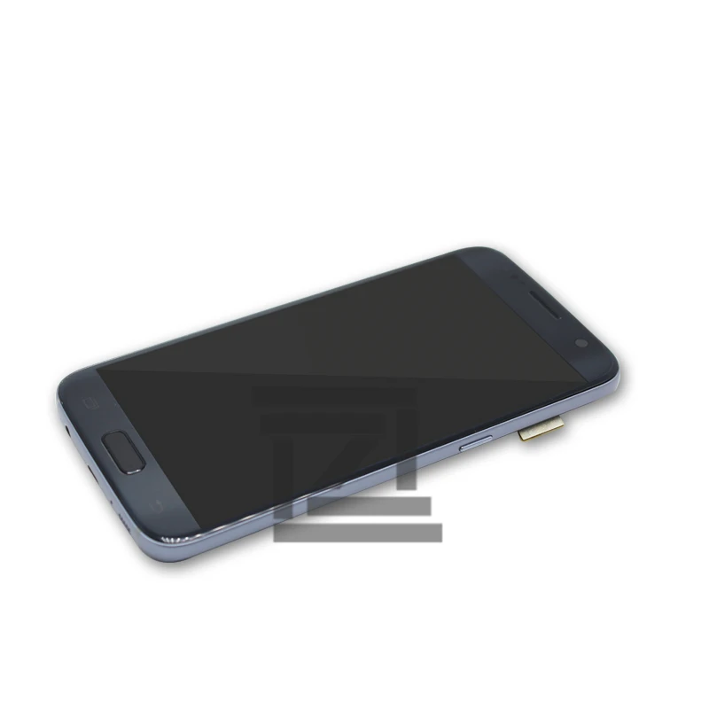 100% новый ЖК дисплей для Samsung Galaxy S7 G930F дигитайзер сенсорного экрана с рамкой в