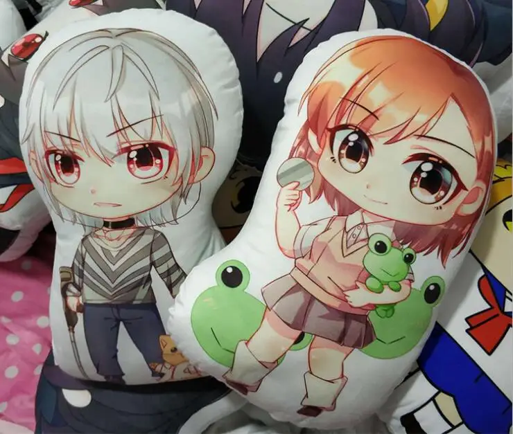 Аниме Мисака Микото 50 см Мультяшные мягкие куклы подушка игрушки подарок для