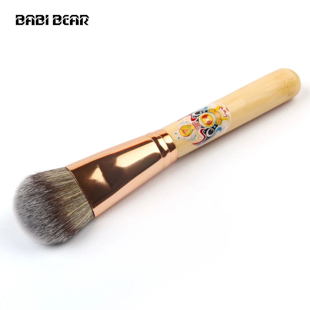 BABI BEAR 1 шт. профессиональный косметический макияж кисти косметические синтетические волосы основа пудра Румяна Макияж Brochas Maquillaje профессиональный