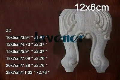 Z2 12x6 см деревянная резная аппликация для столярных работ переводная картинка