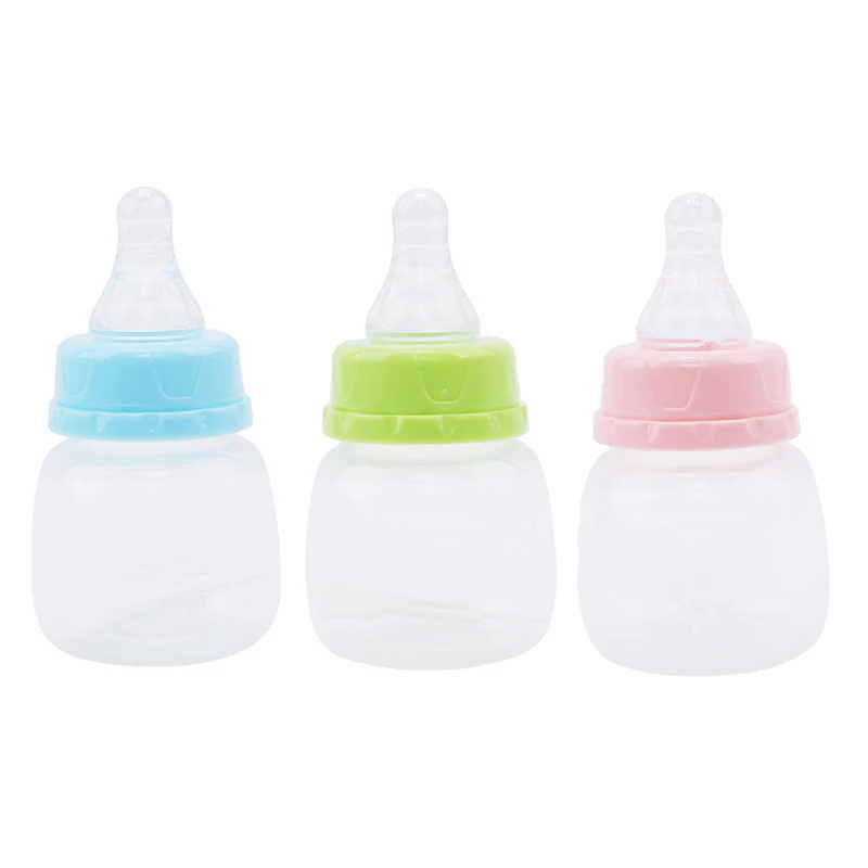 

Baby Mini Portable Feeding BPA Free Safe Newborn Kids Nursing Care Feeder Fruit Juice Milk Bottles 60ML
