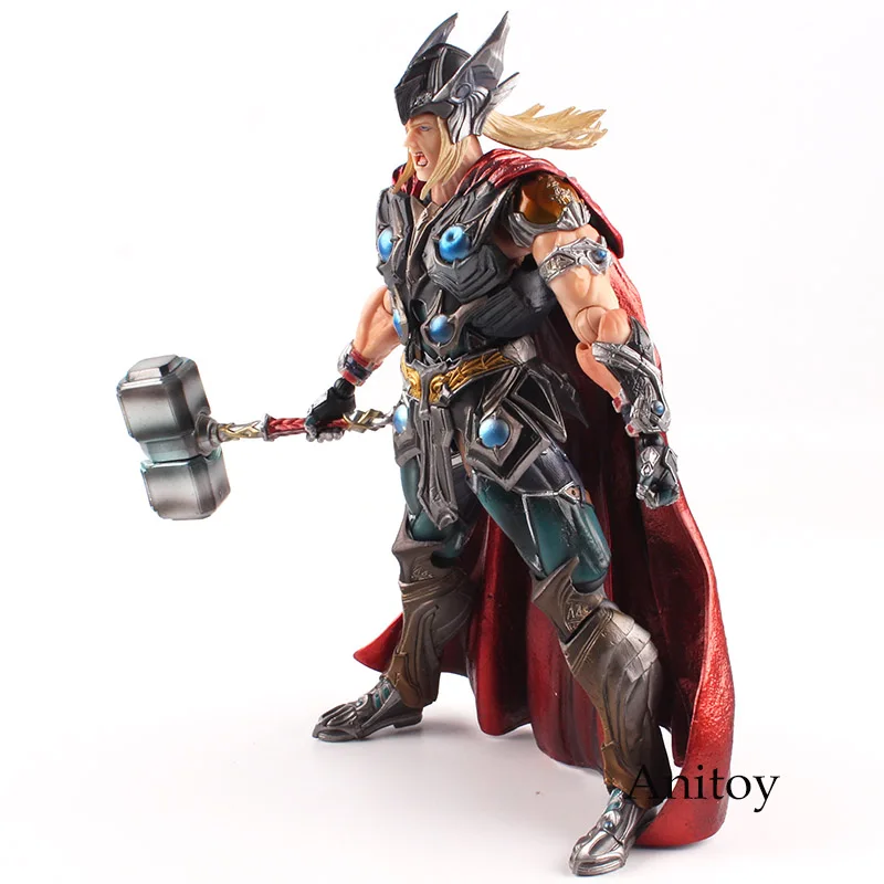 Variant Play Arts KAI Marvel фигурка Вселенная Тор герой ПВХ фигурка Коллекционная модель игрушки 26 см