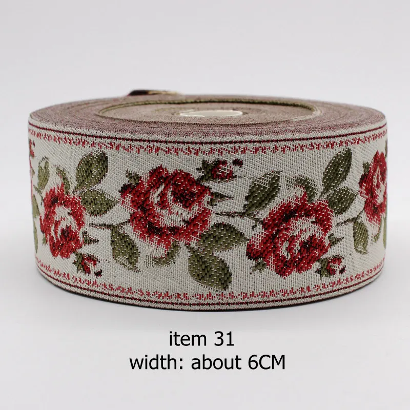 item 31--width 6cm Широкая занавеска кружевная лента вышивка кружевная ткань скатерть ручной работы Подушка Диван домашний текстиль аксессуары кружева планки лента кружево - Цвет: item 31--width 6cm