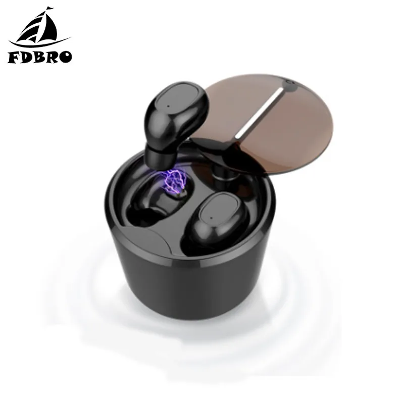 FDBRO Twins беспроводные наушники Bluetooth динамик 2 в 1 TWS Водонепроницаемая гарнитура