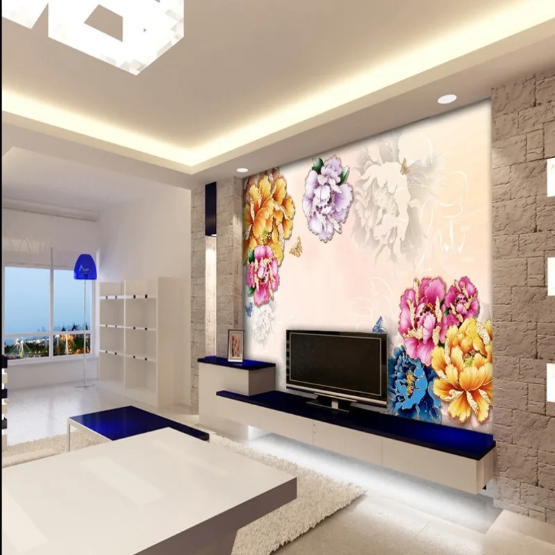 Бесплатная Доставка ювелирных изделий С Бриллиантами ТЕЛЕВИЗОР фоне гостиная