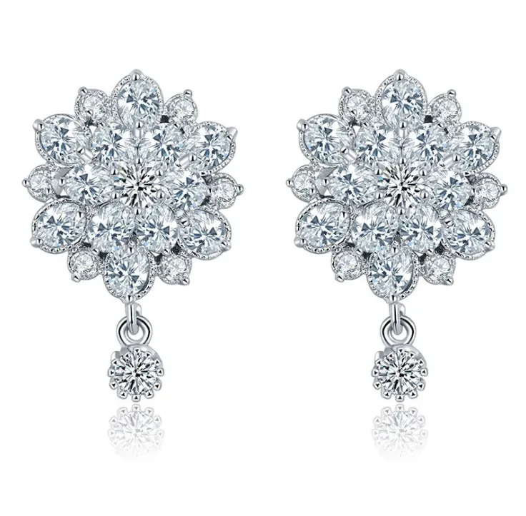 Распродажа европейские кристаллы от Swarovski модные капли воды настоящие