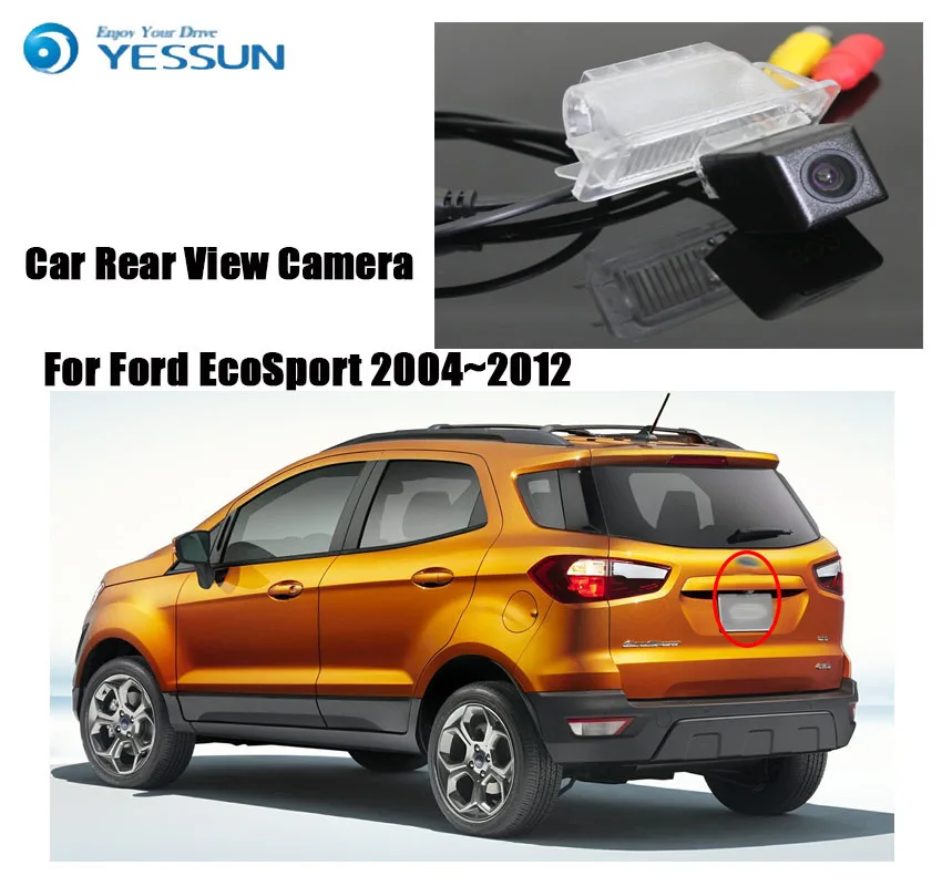 Камера заднего вида YESSUN для парковки автомобиля Ford EcoSport 2004 ~ 2012|hd ccd|rear view camerarear camera