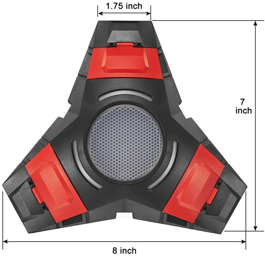 Док станция игровая 3 в 1 с USB зарядкой и светодиодной подставкой|Зарядные