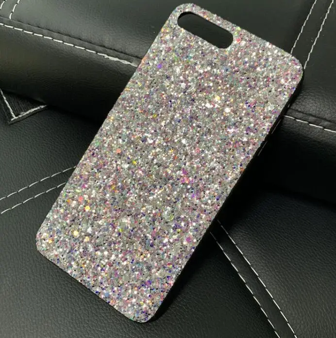 silver Роскошный блестящий Блестящий Матовый чехол для телефона iPhone 7, 6, 6S Plus, 8 Plus, задняя крышка для iPhone X, XR, XS, Max, чехол для телефона - Цвет: silver