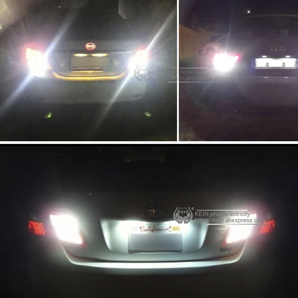 Светодиодный стоп сигнал KEIN для автомобиля 10 шт. 7443 T20 W21/5 Вт 3020 22SMD 12 В Mazda 3 MS3
