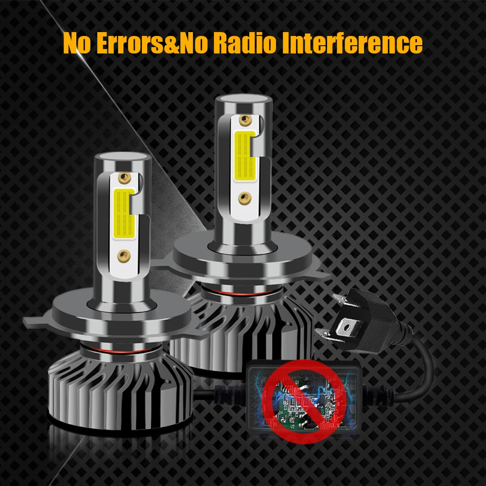 880 881 H1 H11 LED H4 CANBUS Mini Car Fog light H8 H9 9005 9006 H7 HB4 H3 H27 72W 8000LM 6500K 12V 24V Auto Headlight led lamp | Автомобили