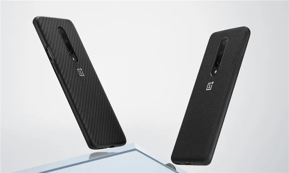 Официальный OnePlus 7 Oneplus 7 Pro 7T 7T Pro защитный чехол Karbon из углеродного песчаника нейлоновый бампер чехол задняя крышка оболочка